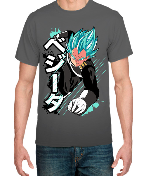 Camiseta Dragon Ball Z Vegeta Estampa Total GOK18