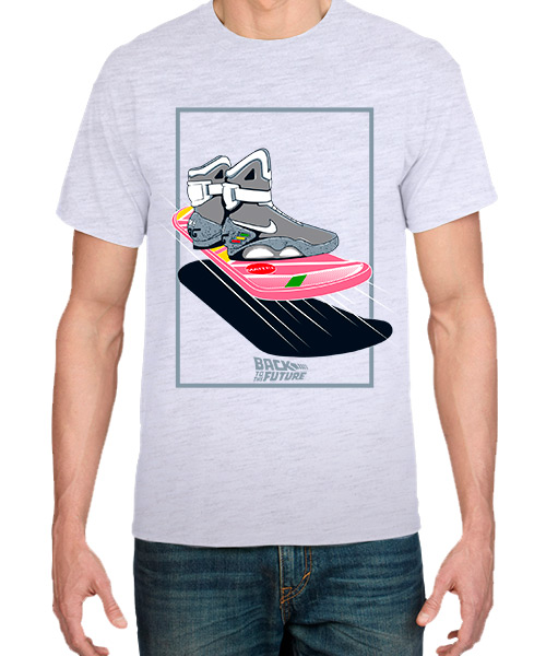 clérigo ensayo Novio Camiseta Back To The Future Nike Mag - Mandragora Store