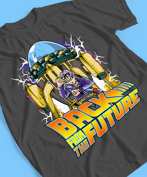 Camiseta Dragon Ball Super - Trunks do Futuro