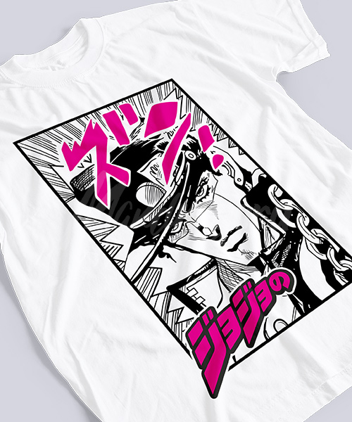 Camiseta JoJo's Bizarre Adventure Jotaro Kujo Mod.01