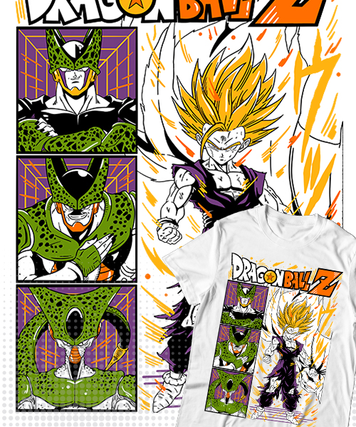 Dragon Ball Z - Así son las nuevas camisetas de la saga de los